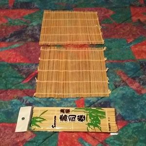 Square Bamboo Place Mats